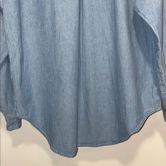 IOU Light Blue Denim Shirt - Picture 10 of 10